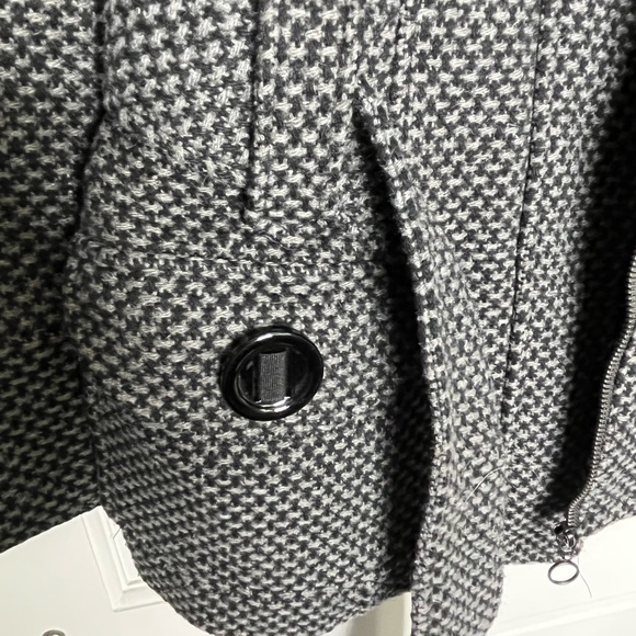 Wool Poly blend Peacoat - Picture 12 of 14